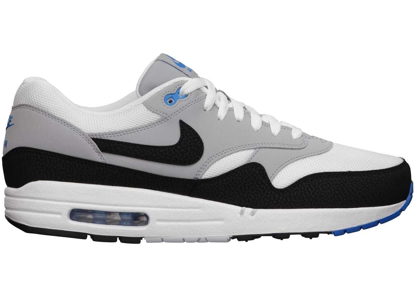 Nike Air Max 1 White Black Photo Blue