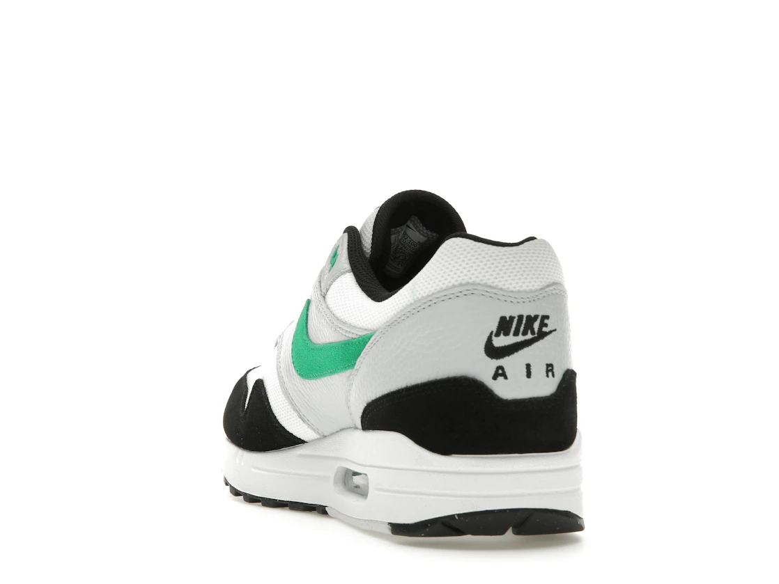 Vue 26 de Nike Air Max 1 White Black Stadium Green