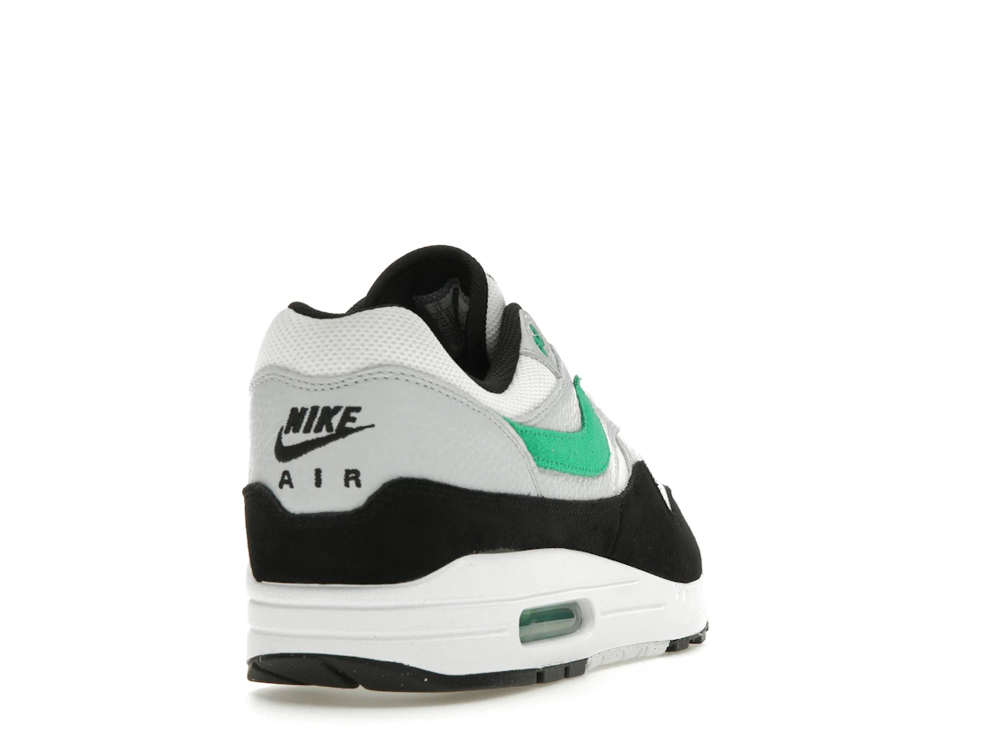 Vue 30 de Nike Air Max 1 White Black Stadium Green