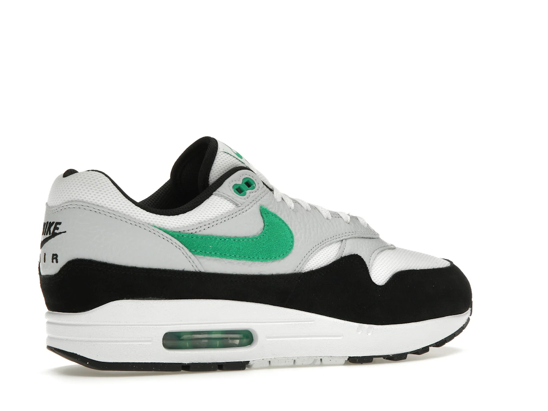 Vue 34 de Nike Air Max 1 White Black Stadium Green
