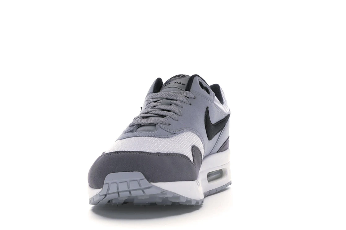 Vue 12 de Nike Air Max 1 White Black Wolf Grey
