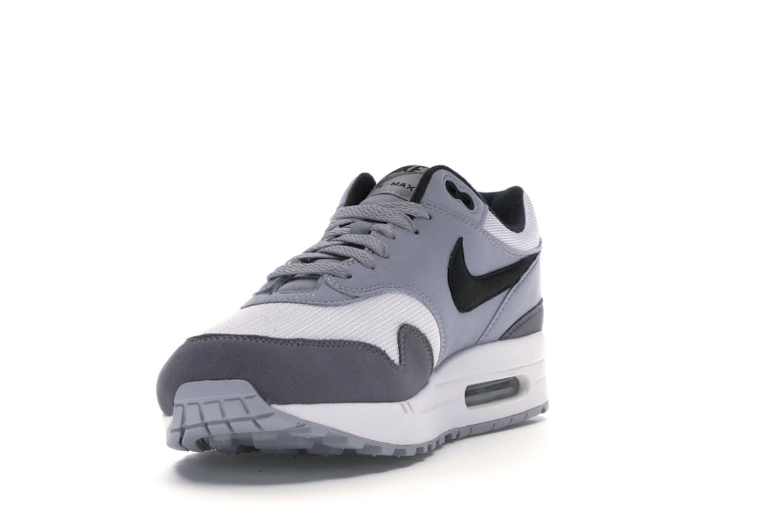 Vue 13 de Nike Air Max 1 White Black Wolf Grey