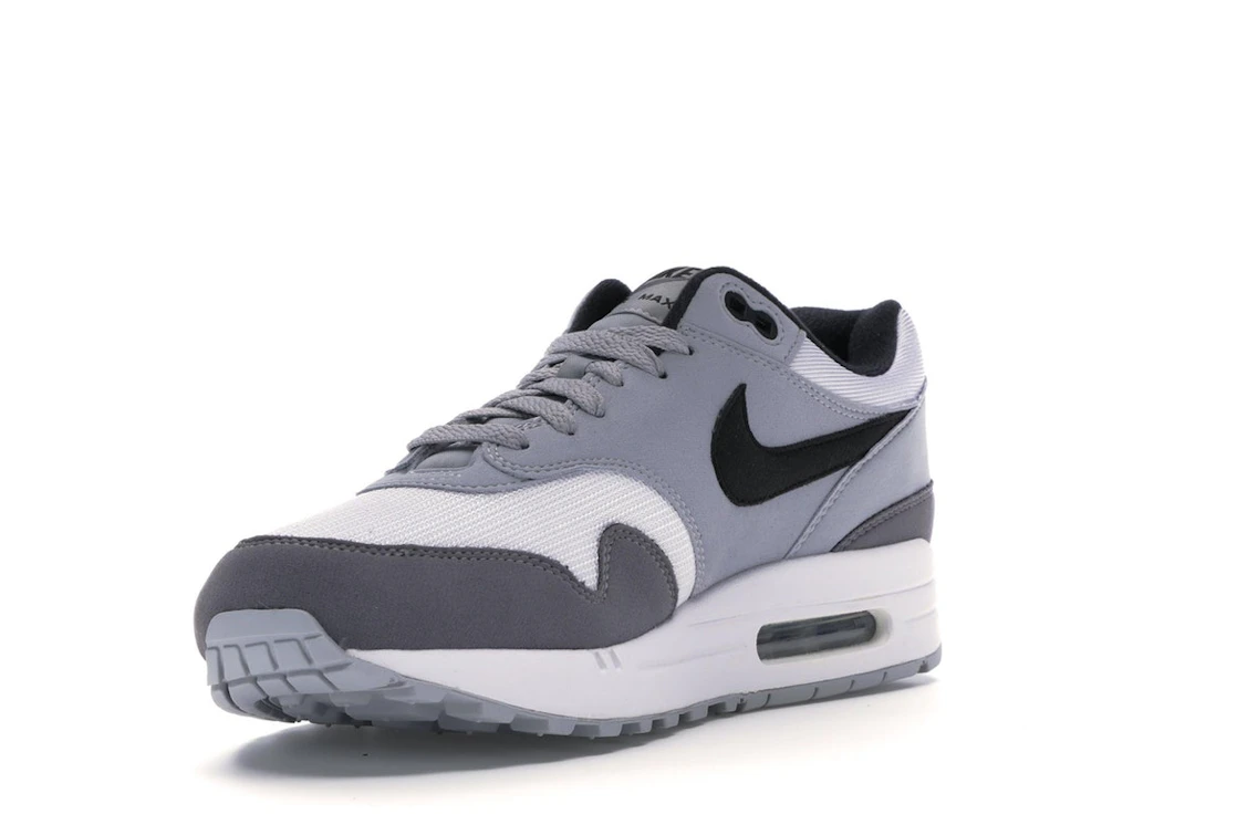 Vue 14 de Nike Air Max 1 White Black Wolf Grey