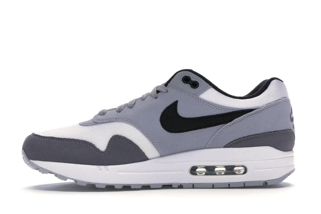 Vue 19 de Nike Air Max 1 White Black Wolf Grey
