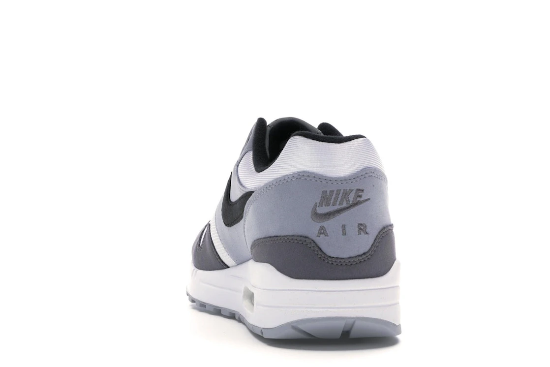 Vue 27 de Nike Air Max 1 White Black Wolf Grey