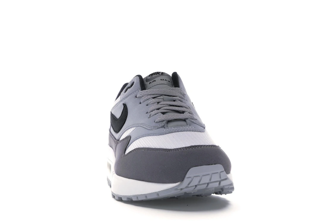 Vue 9 de Nike Air Max 1 White Black Wolf Grey