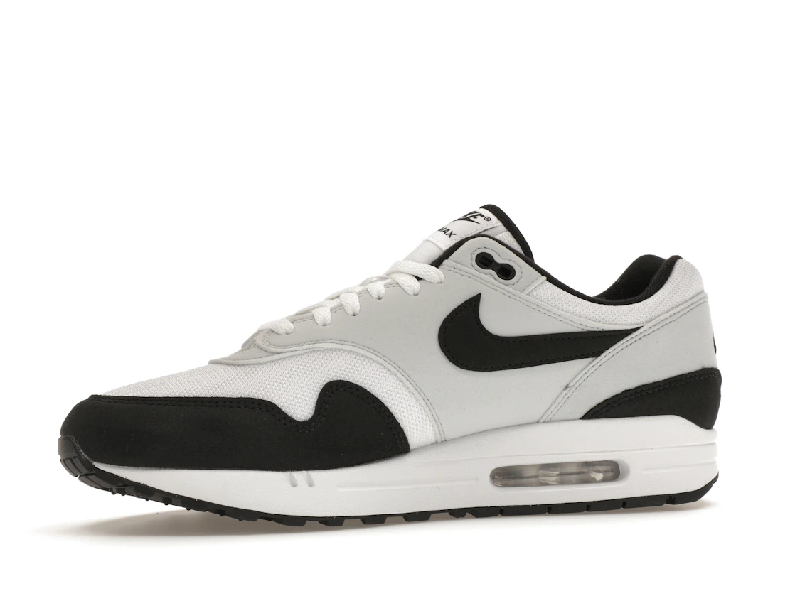 Vue 17 de Nike Air Max 1 White Black