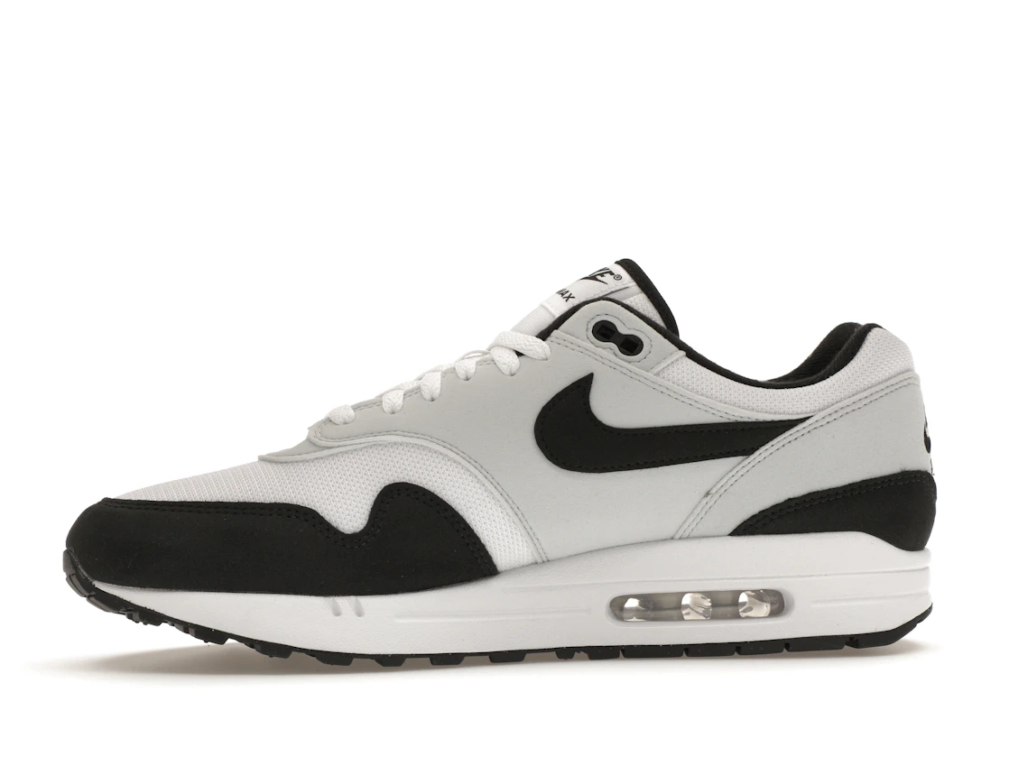 Vue 18 de Nike Air Max 1 White Black
