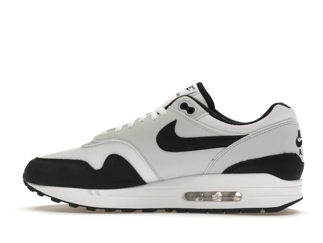 Vue 20 de Nike Air Max 1 White Black