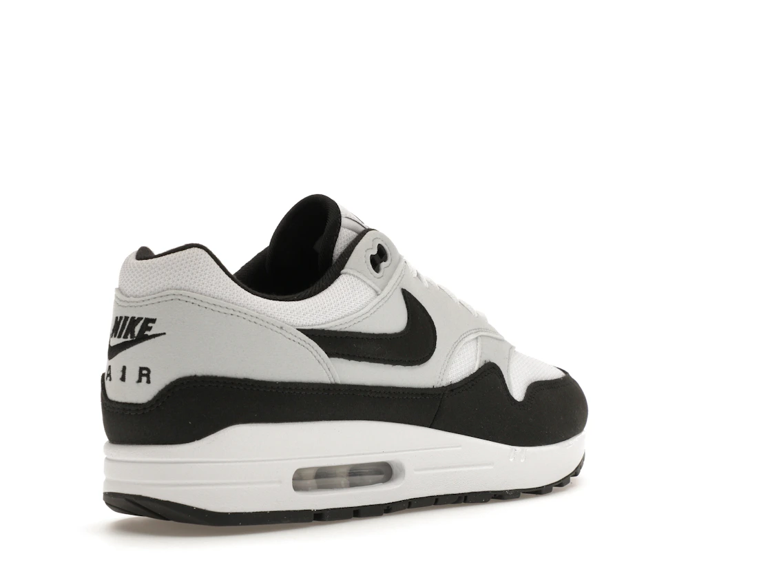 Vue 32 de Nike Air Max 1 White Black