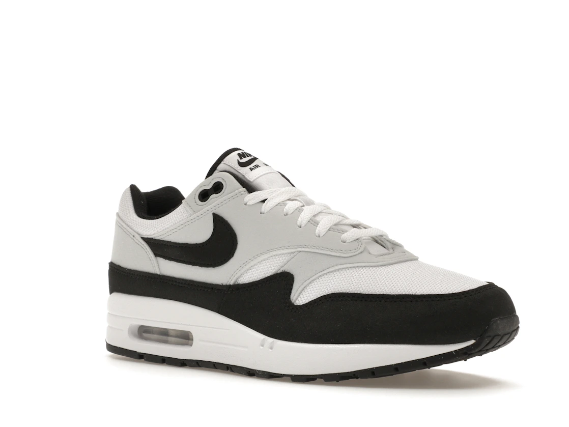 Vue 5 de Nike Air Max 1 White Black