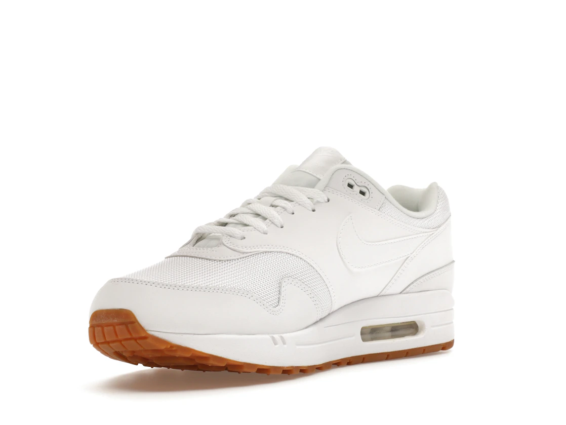 Vue 14 de Nike Air Max 1 White Gum Sole