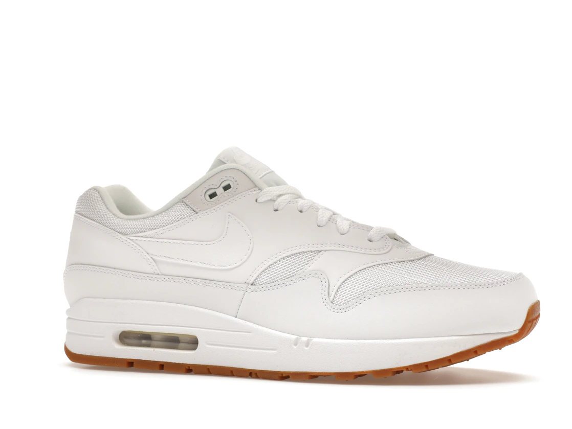 Vue 3 de Nike Air Max 1 White Gum Sole