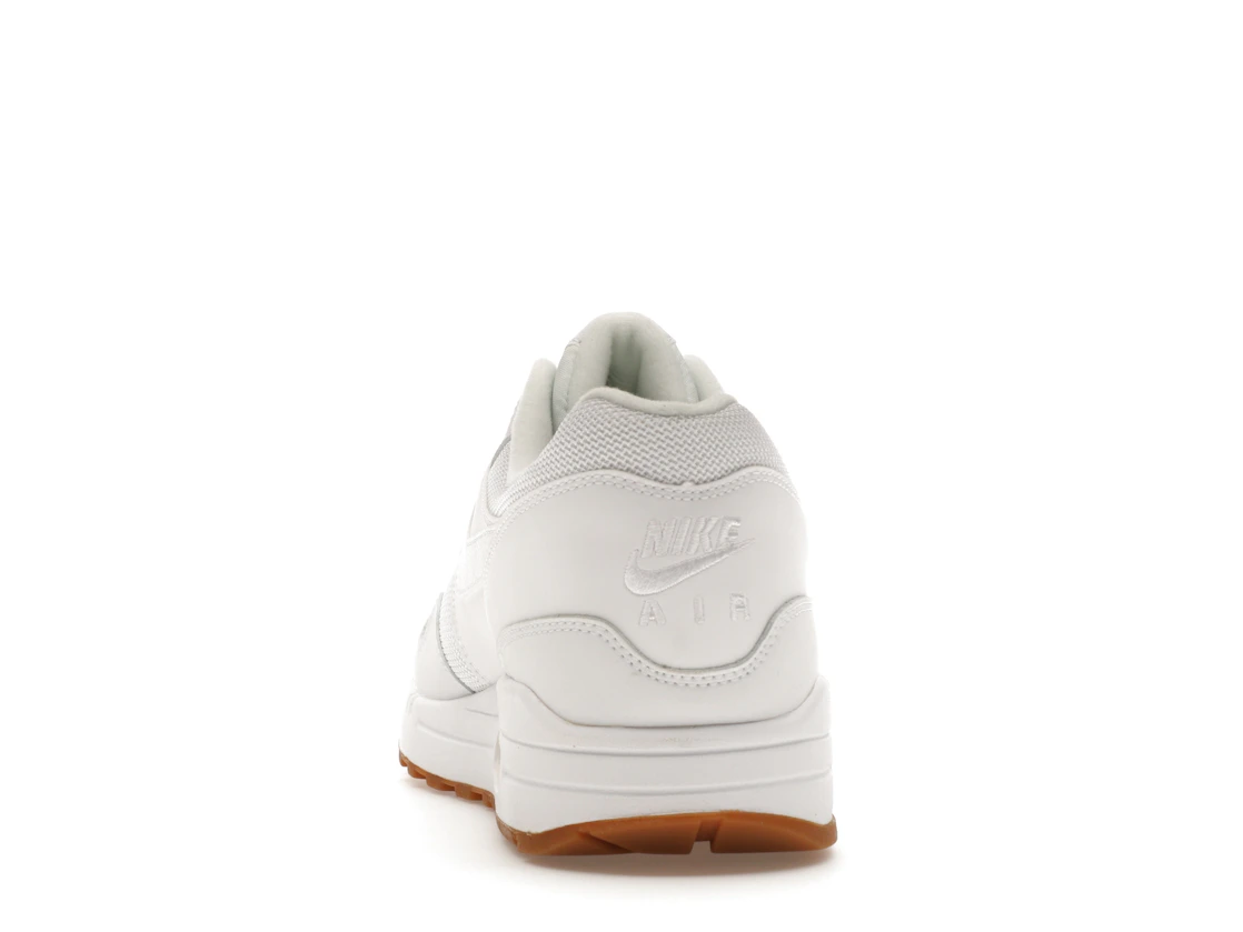 Vue 27 de Nike Air Max 1 White Gum Sole