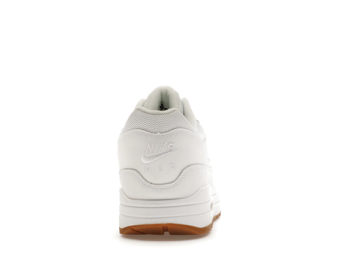 Vue 28 de Nike Air Max 1 White Gum Sole