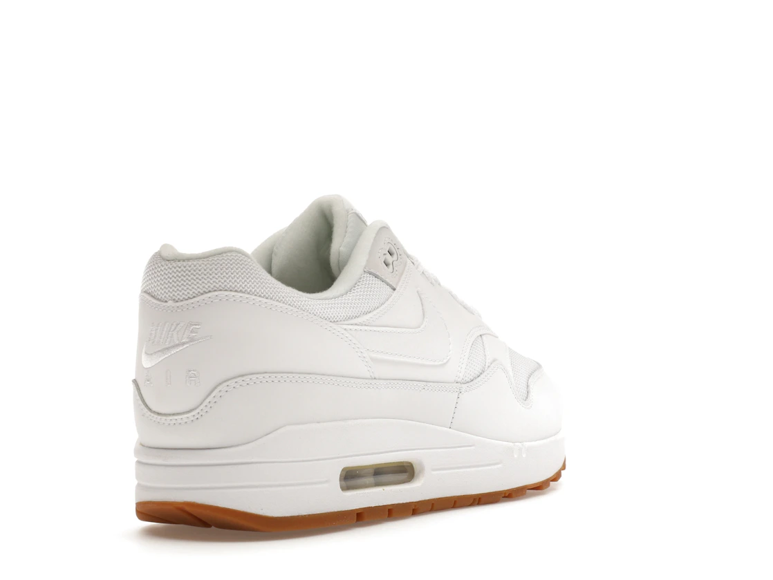 Vue 31 de Nike Air Max 1 White Gum Sole