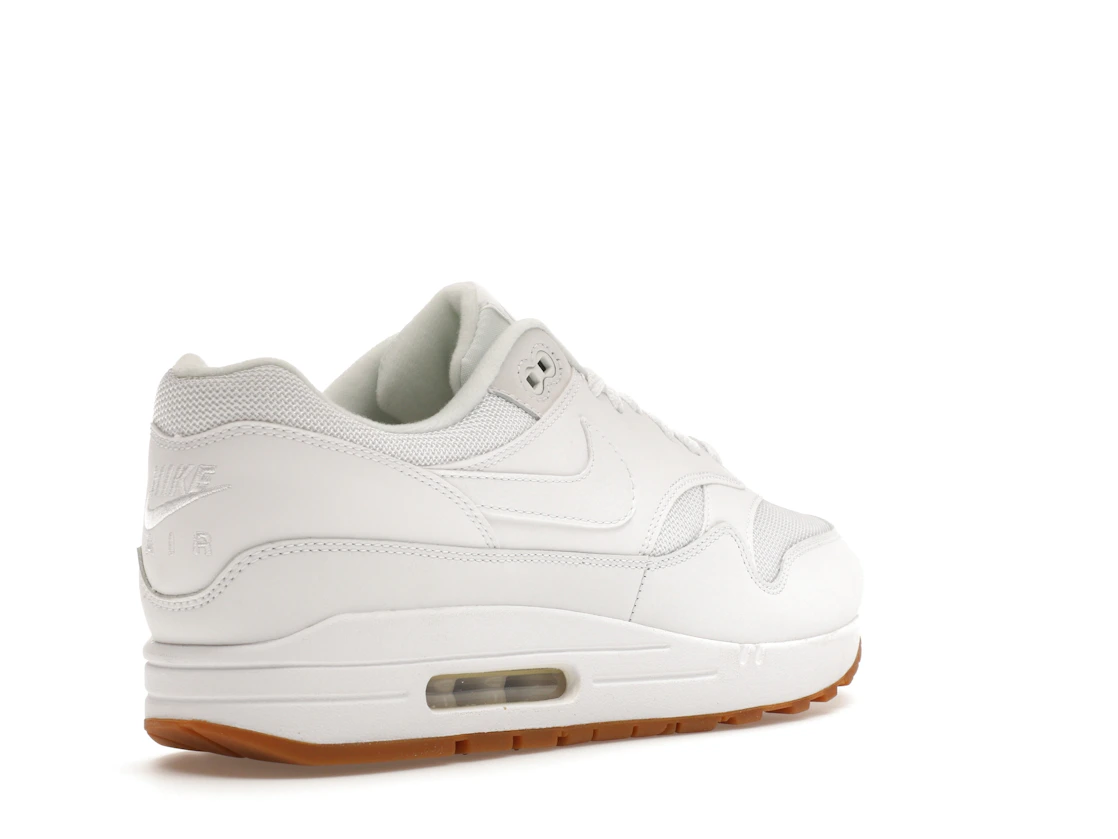 Vue 32 de Nike Air Max 1 White Gum Sole