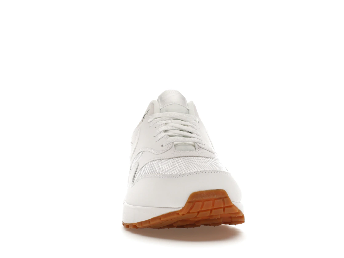 Vue 9 de Nike Air Max 1 White Gum Sole