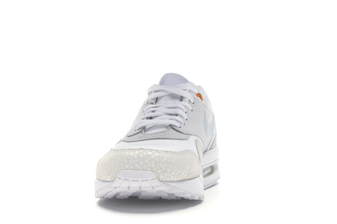 Vue 11 de Nike Air Max 1 White Kumquat