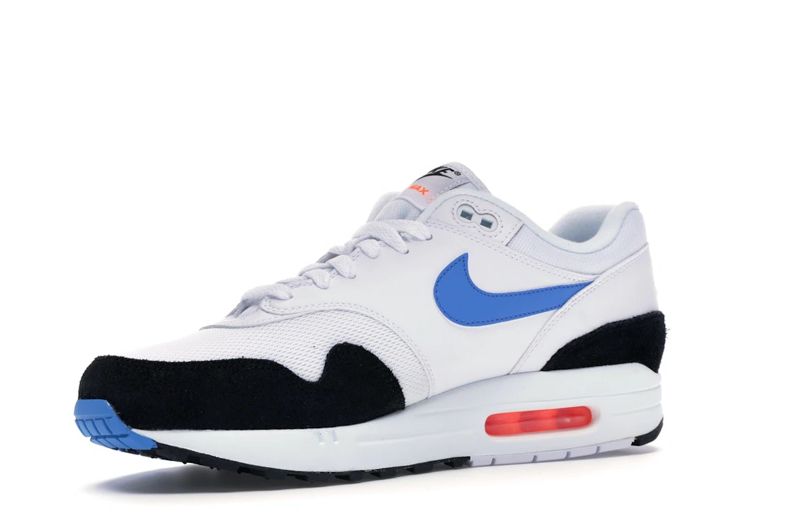 Vue 16 de Nike Air Max 1 White Photo Blue Black