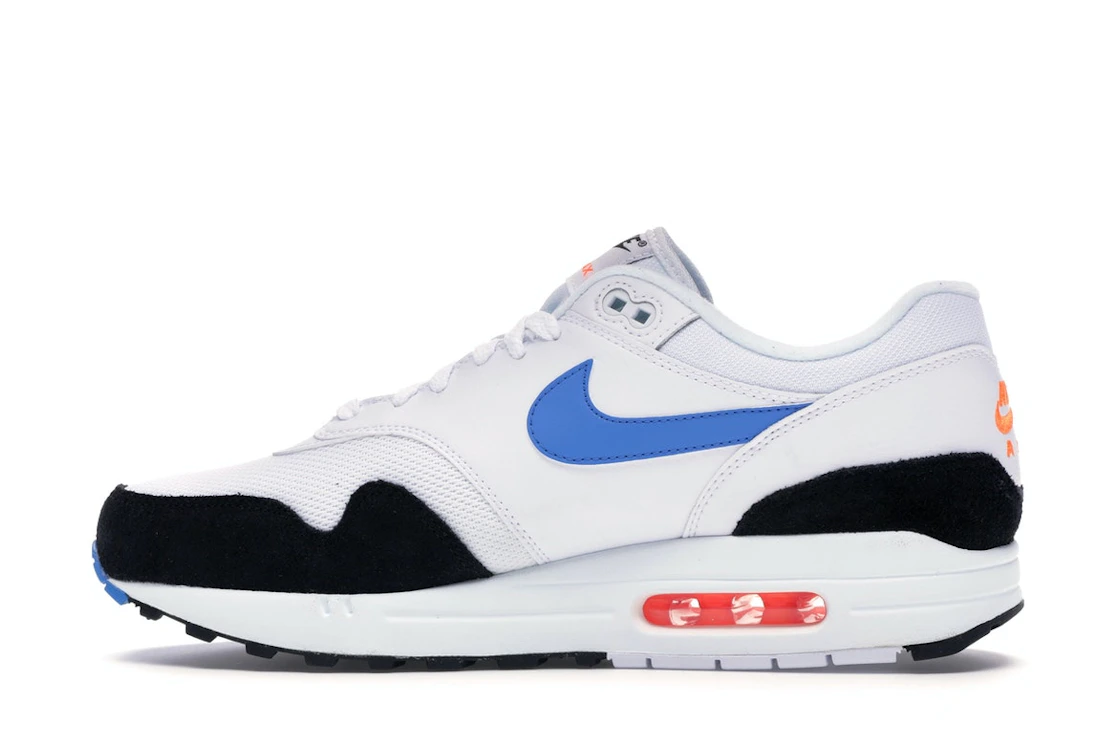 Vue 20 de Nike Air Max 1 White Photo Blue Black