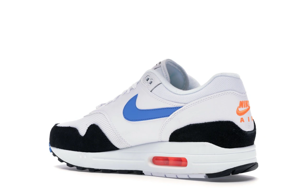 Vue 23 de Nike Air Max 1 White Photo Blue Black