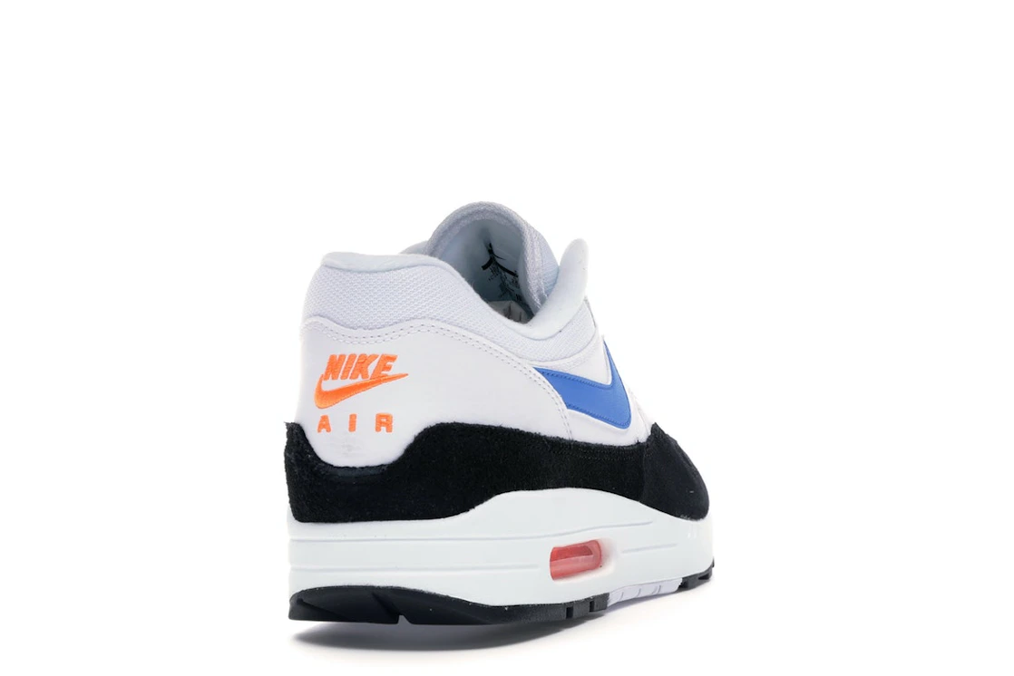 Vue 30 de Nike Air Max 1 White Photo Blue Black