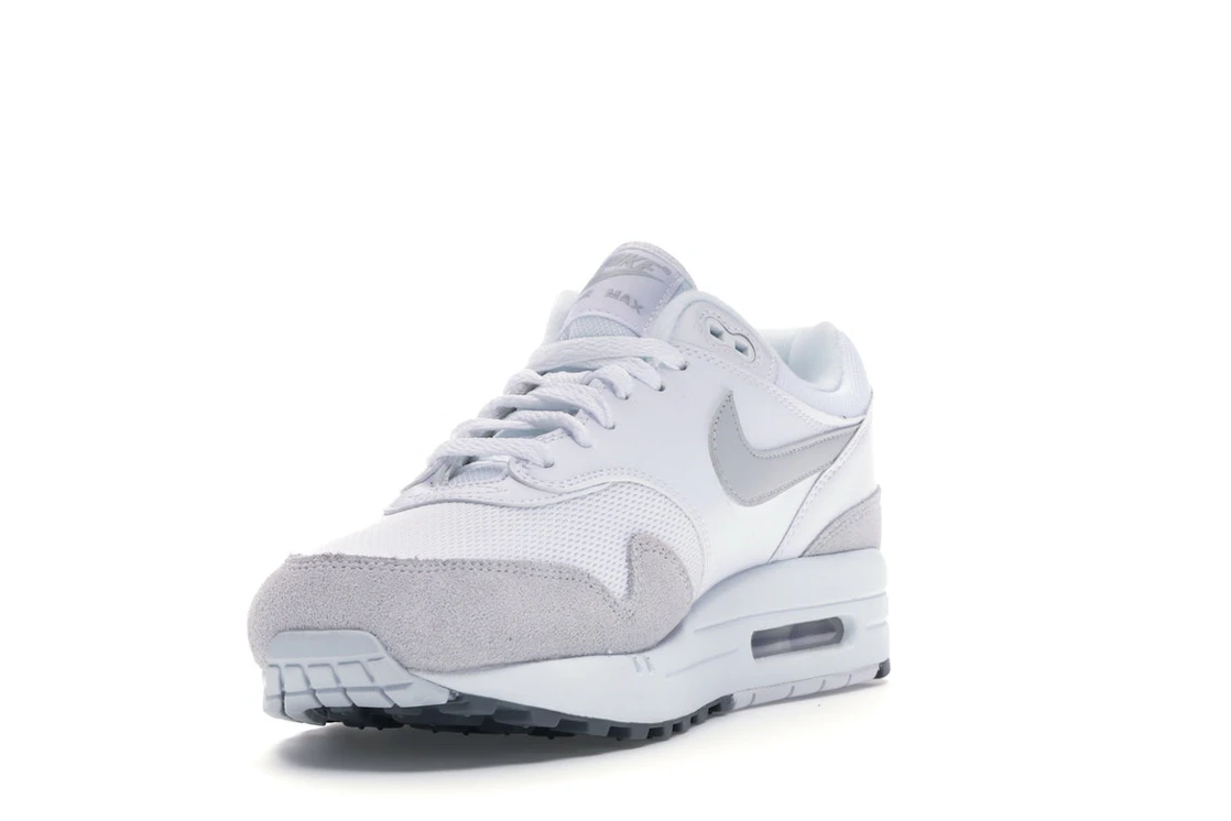 Vue 13 de Nike Air Max 1 White Pure Platinum