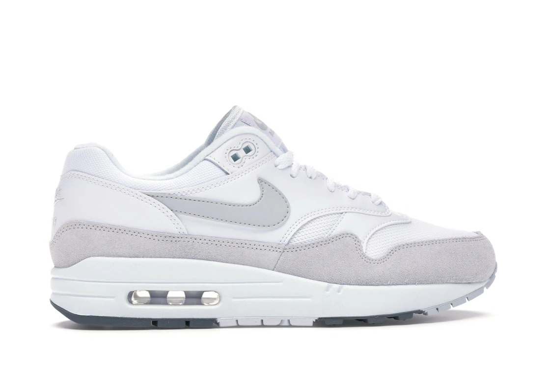 Vue 36 de Nike Air Max 1 White Pure Platinum
