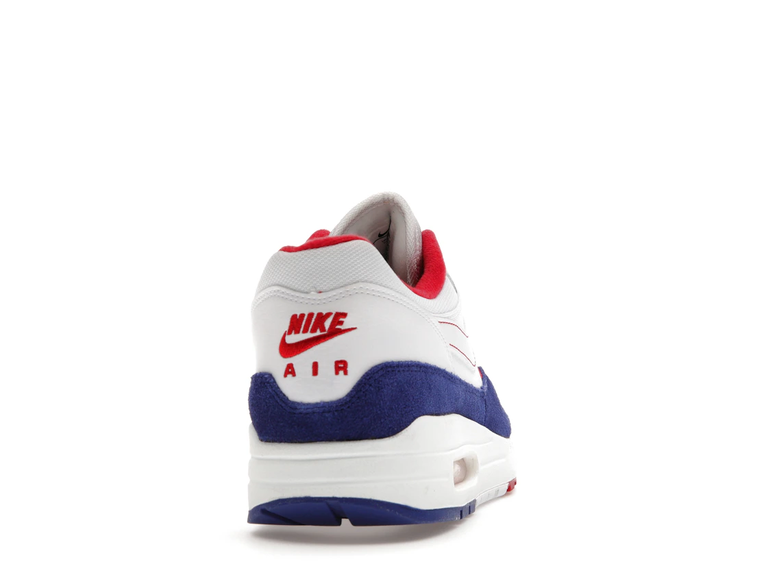 Vue 29 de Nike Air Max 1 White Red Blue