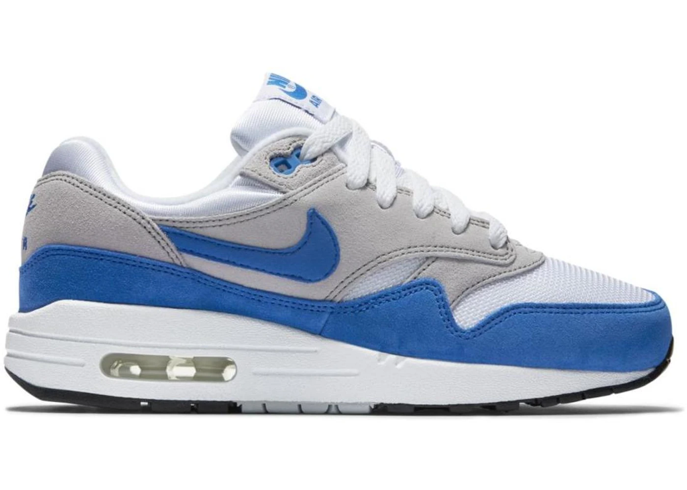 Nike Air Max 1 White Sport Royal