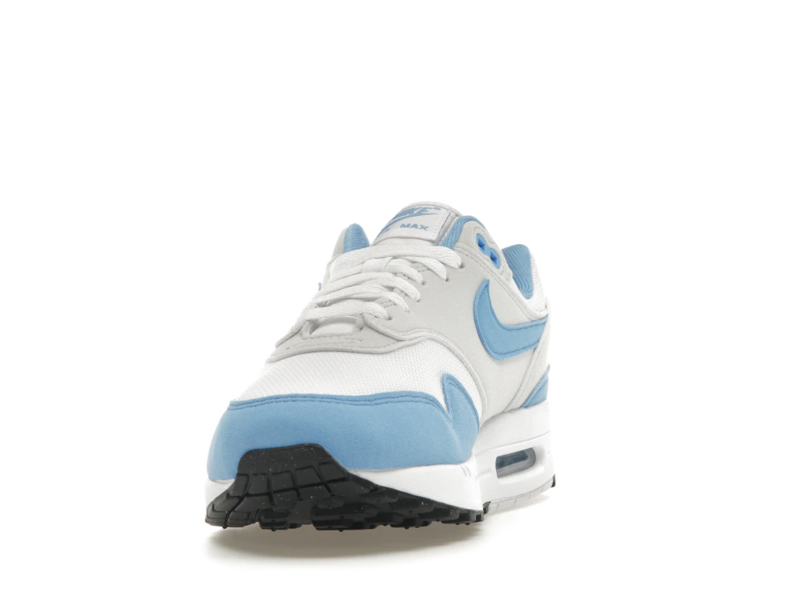 Vue 12 de Nike Air Max 1 White University Blue