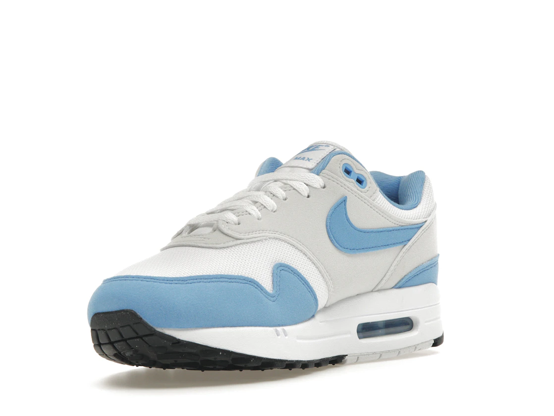 Vue 14 de Nike Air Max 1 White University Blue