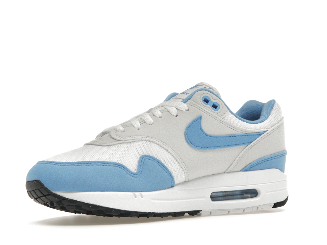 Vue 16 de Nike Air Max 1 White University Blue