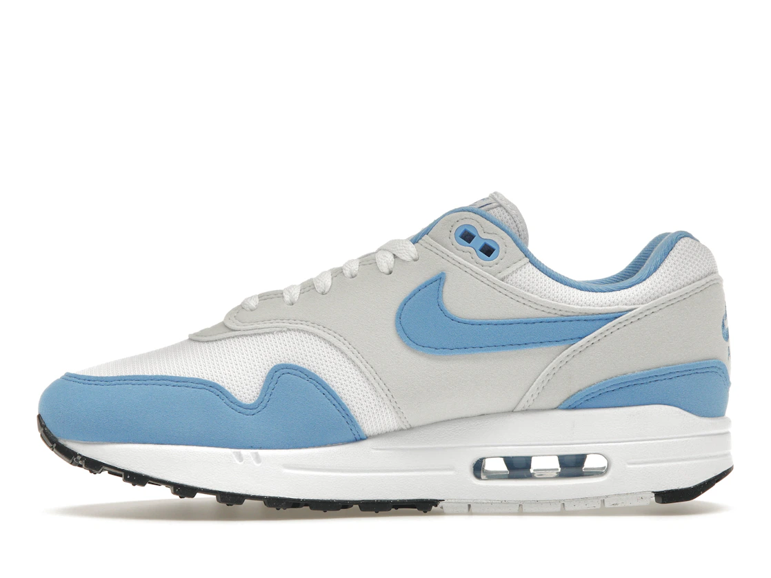 Vue 19 de Nike Air Max 1 White University Blue