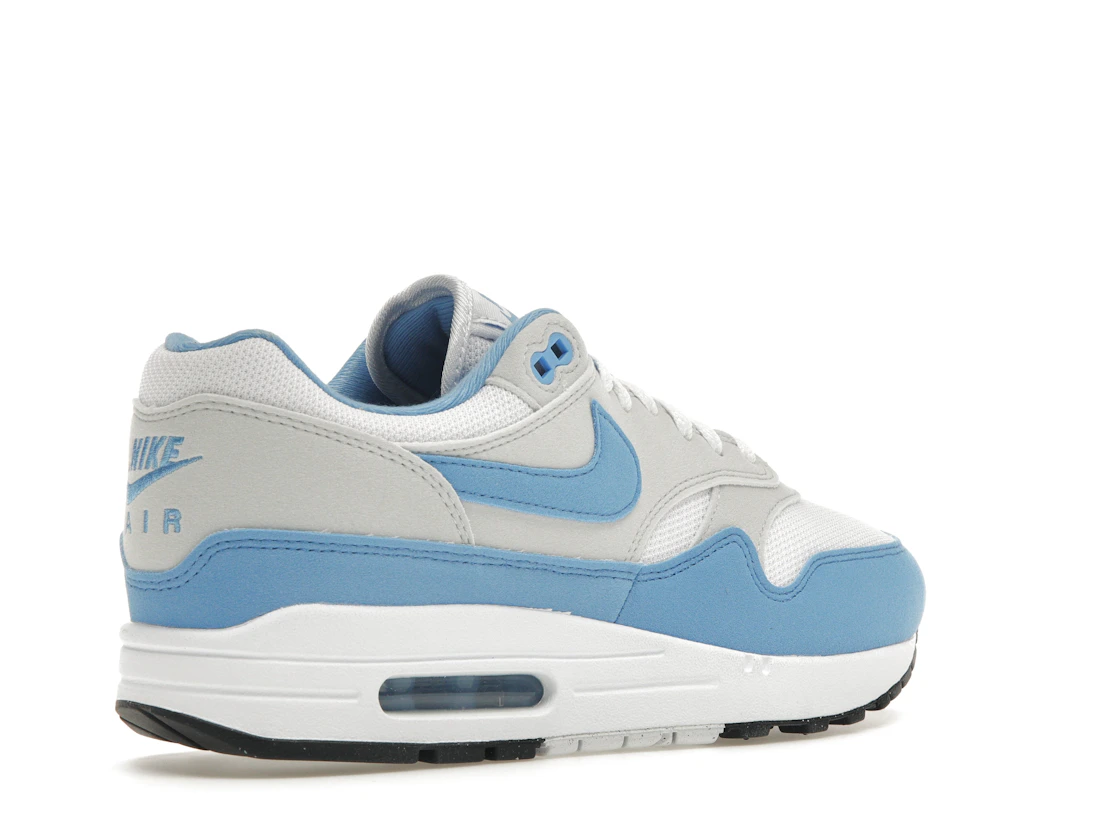 Vue 33 de Nike Air Max 1 White University Blue