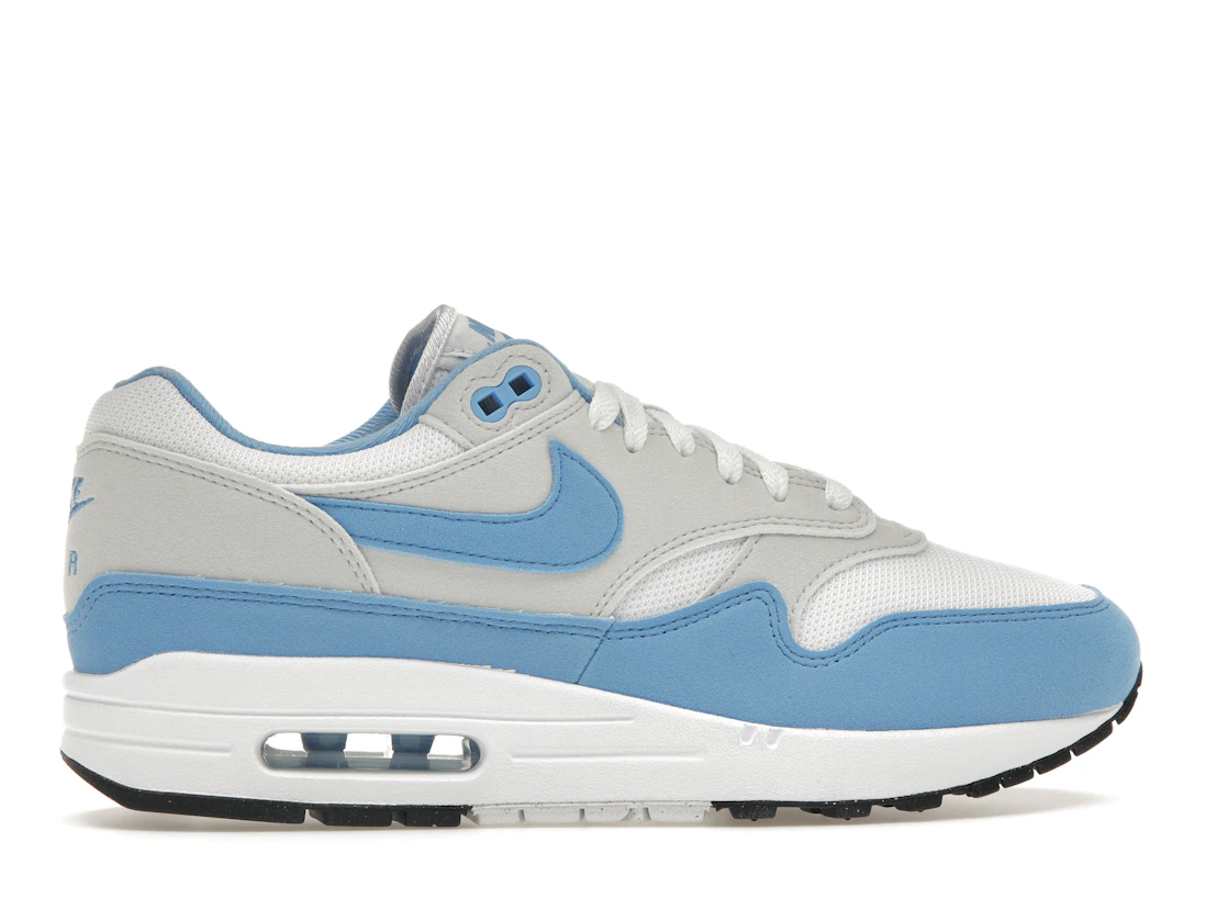 Vue 36 de Nike Air Max 1 White University Blue