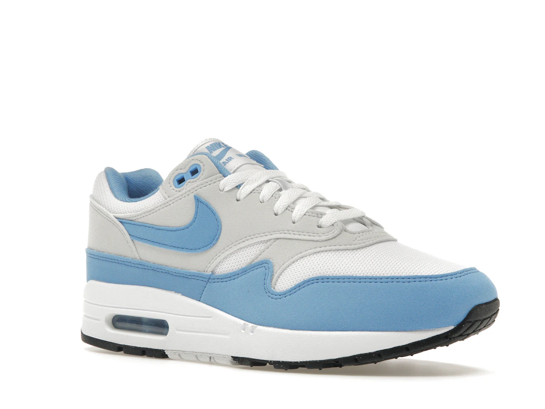 Vue 5 de Nike Air Max 1 White University Blue