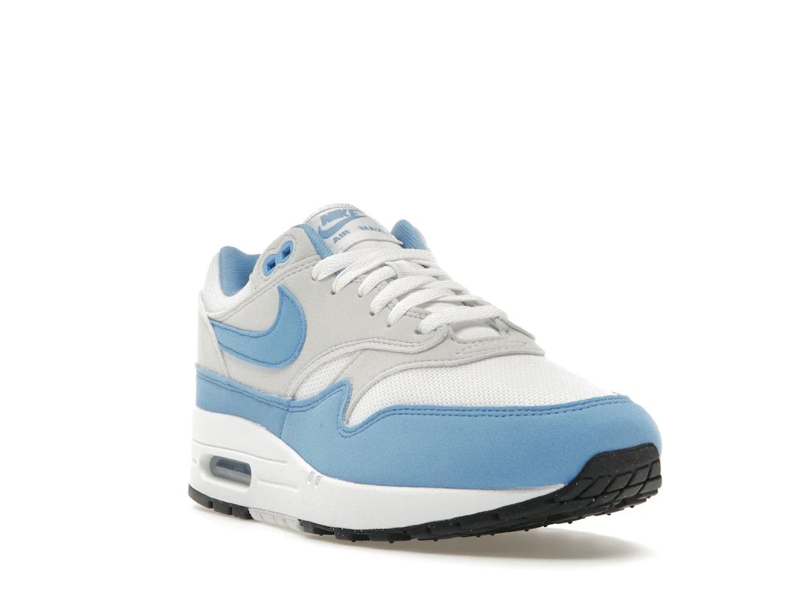 Vue 7 de Nike Air Max 1 White University Blue