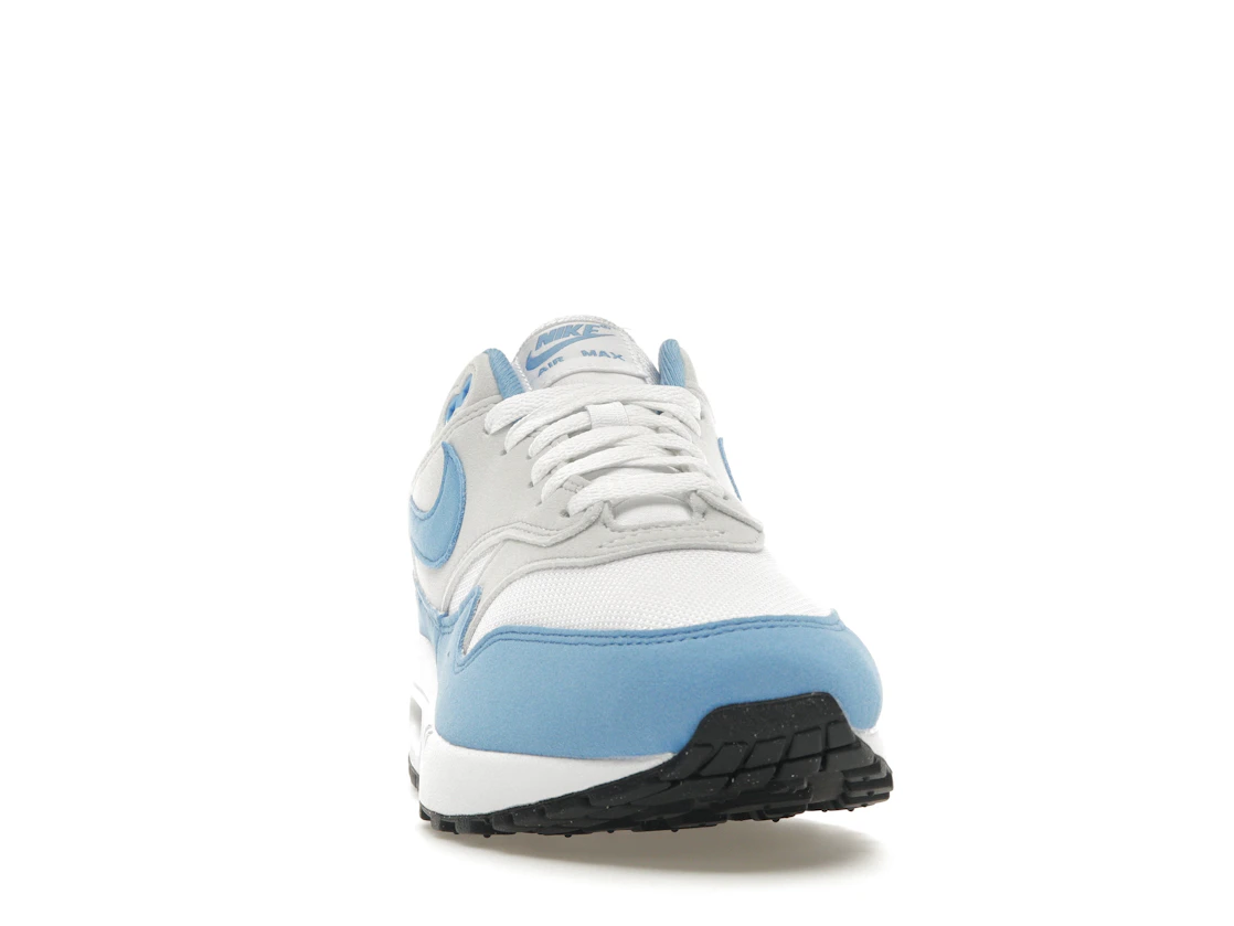 Vue 9 de Nike Air Max 1 White University Blue