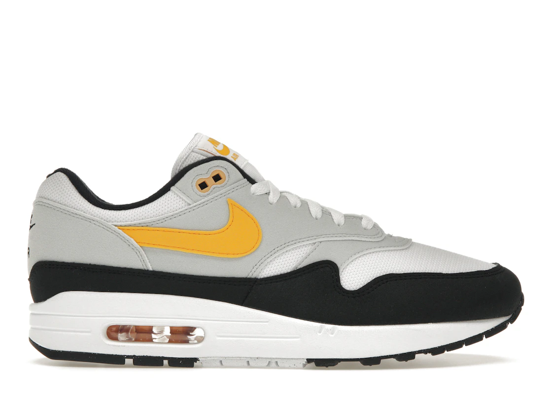 Vue 1 de Nike Air Max 1 White University Gold