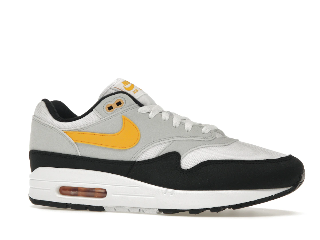 Vue 3 de Nike Air Max 1 White University Gold