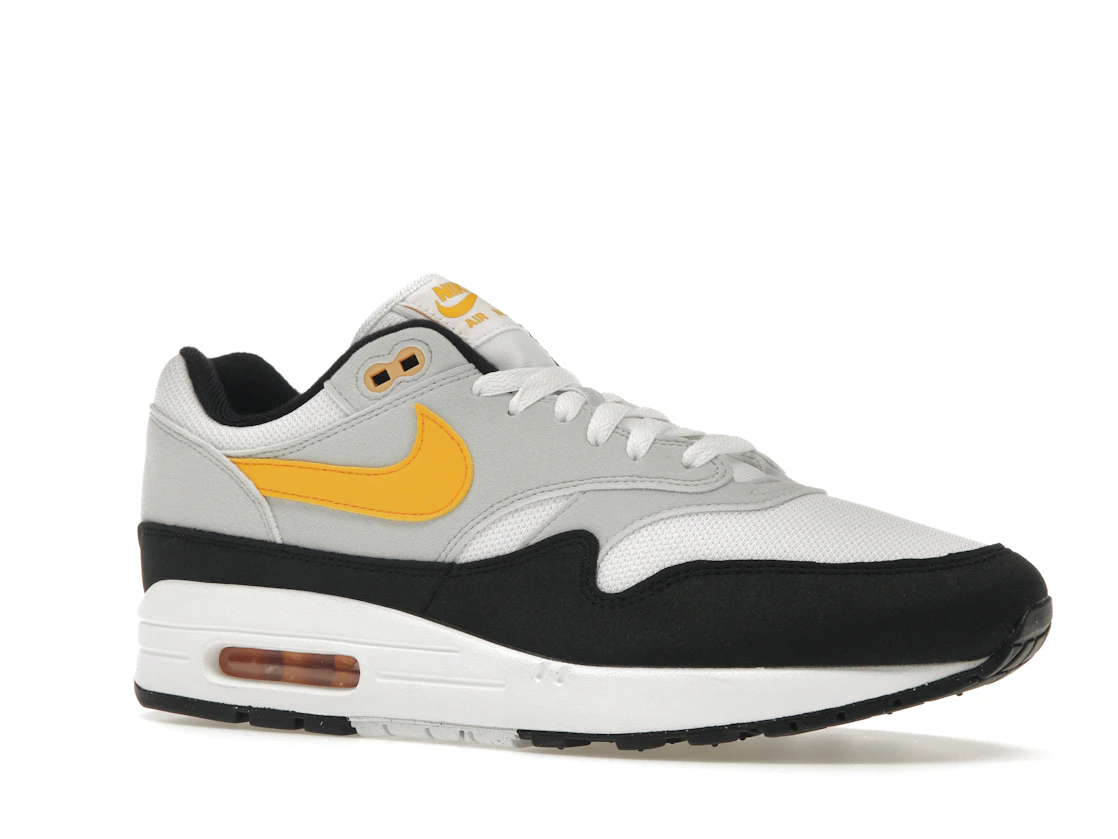 Vue 4 de Nike Air Max 1 White University Gold