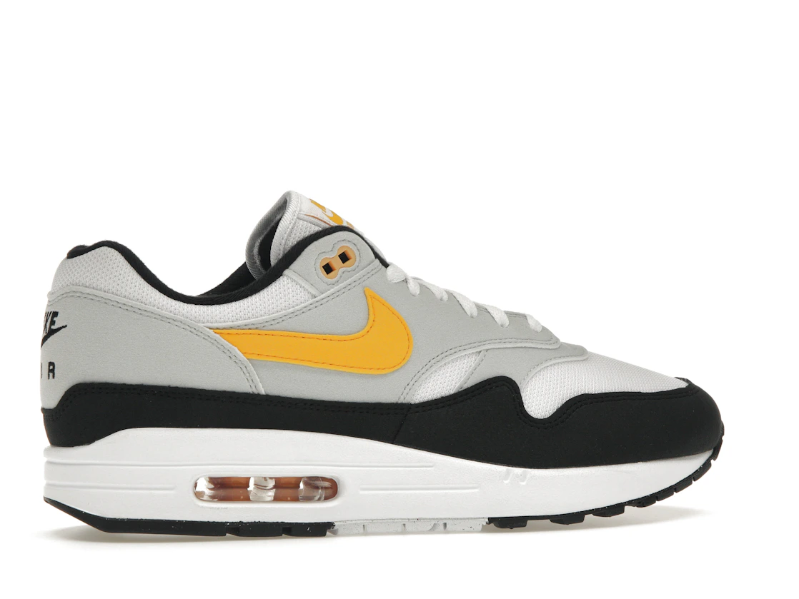 Vue 35 de Nike Air Max 1 White University Gold