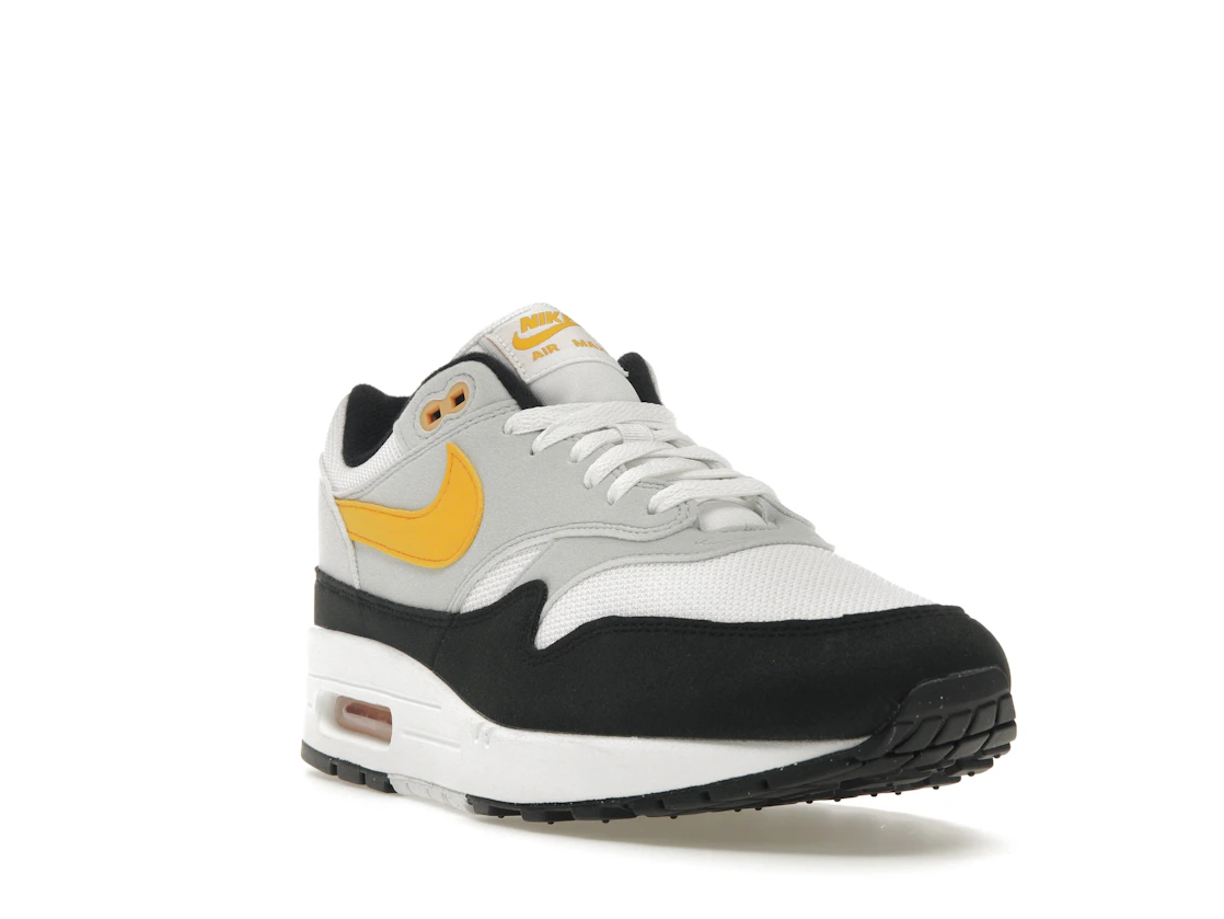 Vue 7 de Nike Air Max 1 White University Gold