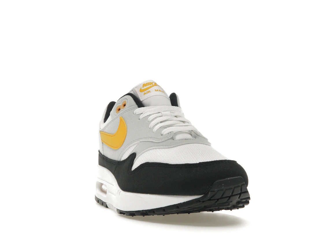 Vue 8 de Nike Air Max 1 White University Gold