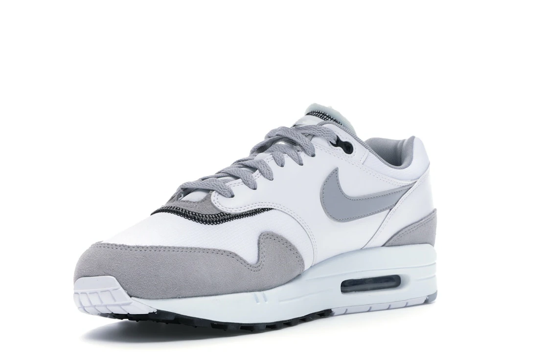 Vue 14 de Nike Air Max 1 Wolf Grey White