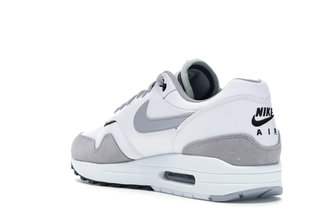 Vue 24 de Nike Air Max 1 Wolf Grey White