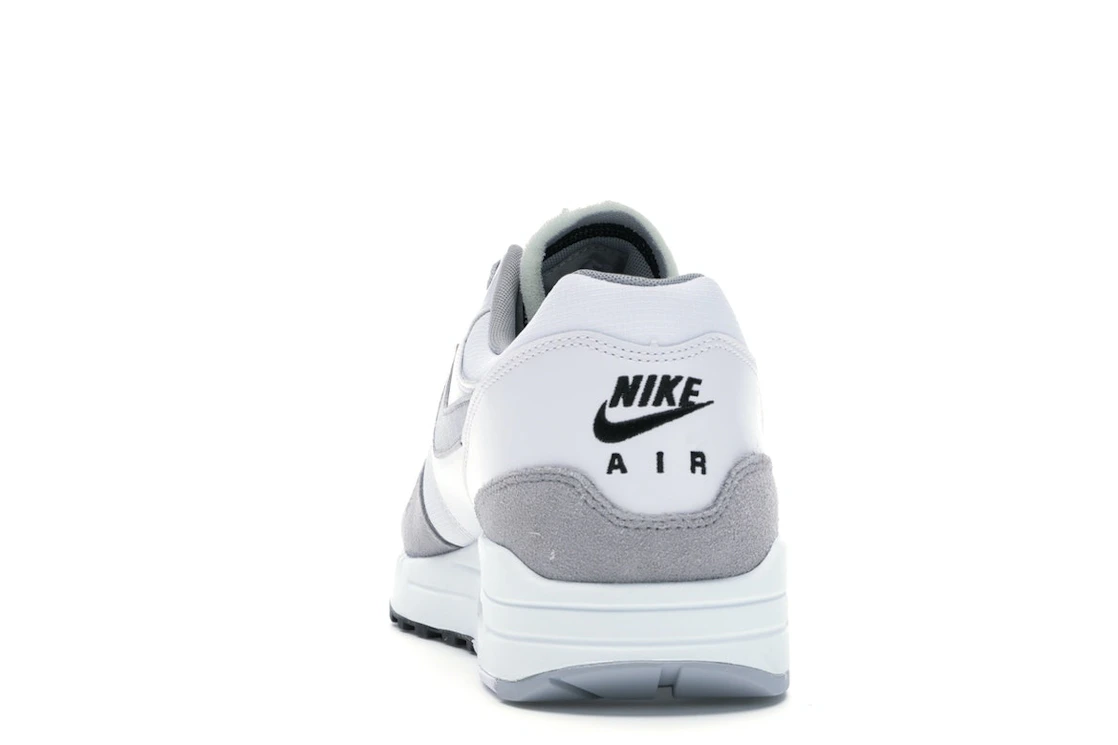 Vue 27 de Nike Air Max 1 Wolf Grey White