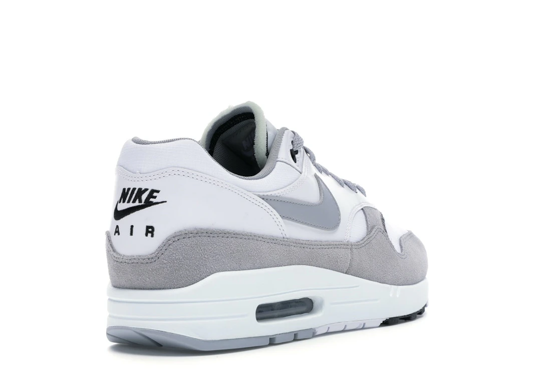 Vue 31 de Nike Air Max 1 Wolf Grey White
